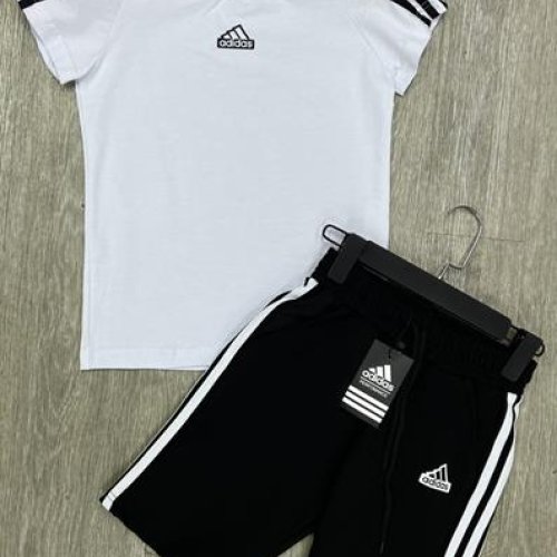 Костюм MirWear kids (9-13) 81-2 white-black (9-13) (лето) MirWear kids 81-2 white-black (9-13)