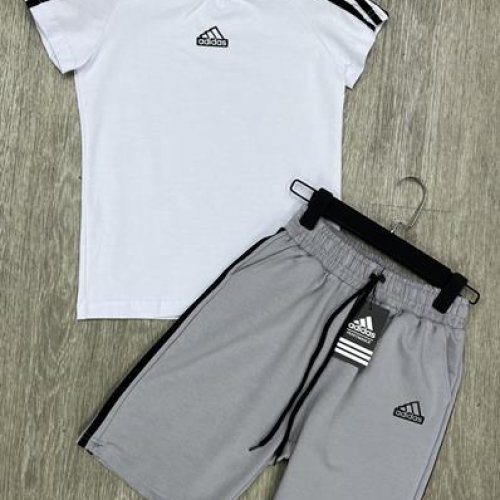 Костюм MirWear kids (9-13) 81-2 white-grey (9-13) (лето) MirWear kids 81-2 white-grey (9-13)