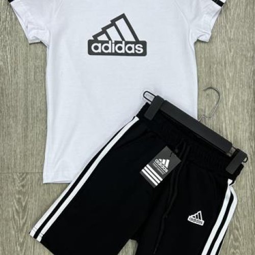 Костюм MirWear kids (9-13) 81-2-0 white-black (9-13) (лето) MirWear kids 81-2-0 white-black (9-13)