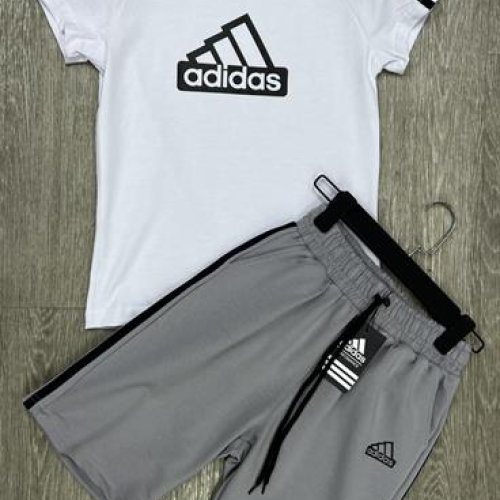 Костюм MirWear kids (9-13) 81-2-0 white-grey (9-13) (лето) MirWear kids 81-2-0 white-grey (9-13)