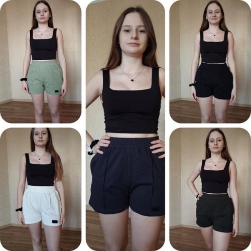 Шорты Newe (L-3XL) NW451 mint (лето) Newe NW451 mint