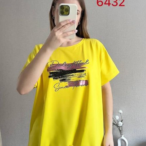 Футболка FSN (50-56) 6432 yellow (лето) FSN 6432 yellow