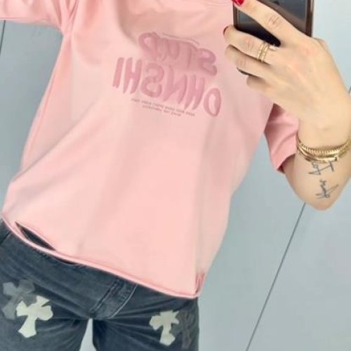 Футболка Lora (one size) LR58 pink (лето) Lora LR58 pink