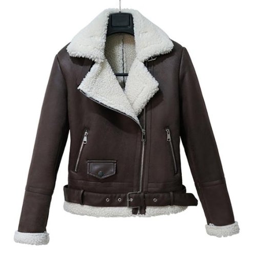 Куртка Immei (S-2XL) W8818 brown (зима) Immei W8818 brown