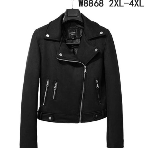 Куртка Immei (2XL-4XL) W8868 black (деми) Immei W8868 black