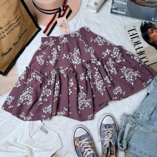Юбка Arina (42-48) 1603 purple (лето) Arina 1603 purple
