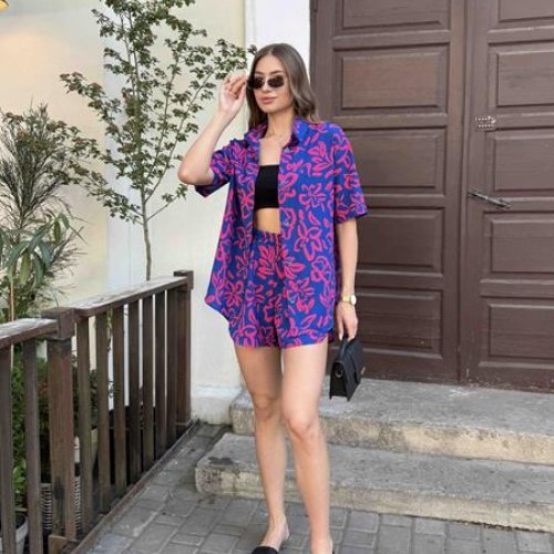 Костюм Arina (42-48) 2452 blue (лето) Arina 2452 blue