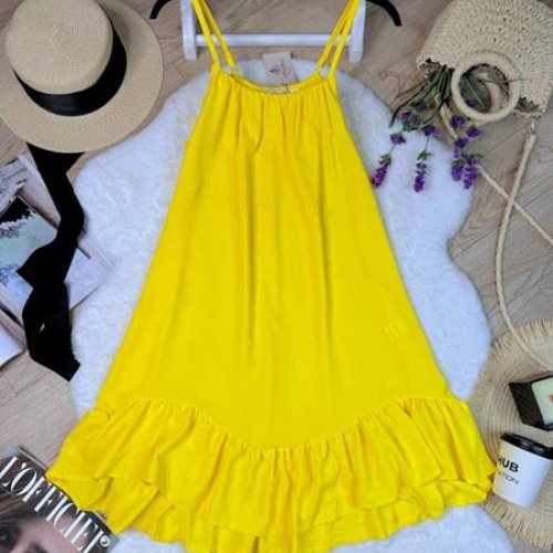 Сарафан Arina (42-48) 3111 yellow (лето) Arina 3111 yellow