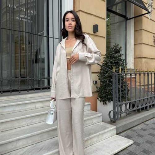 Костюм Arina (42-52) 8072 l.beige (лето) Arina 8072 l.beige