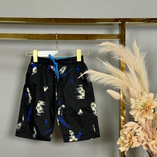 Шорты DFK (128-152) 2831 black-blue (лето) DFK 2831 black-blue