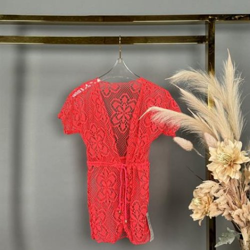 Туника DFK (M-XL) M897 red (лето) DFK M897 red
