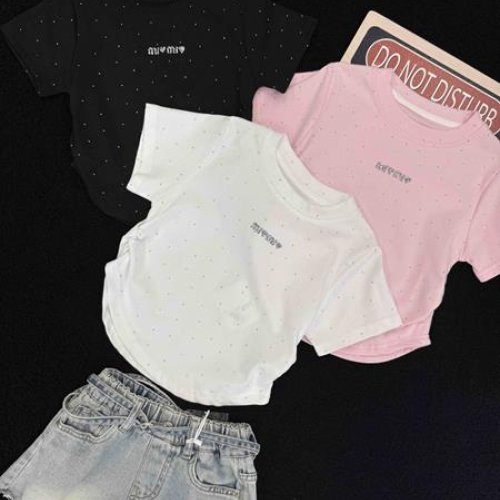 Футболка Yalisi (120-160) 9763 pink (лето) Yalisi 9763 pink