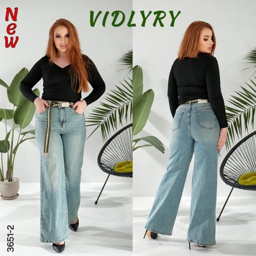 Джинсы Vidlyry (28-33) 3651-2 l.blue (деми) Vidlyry 3651-2 l.blue
