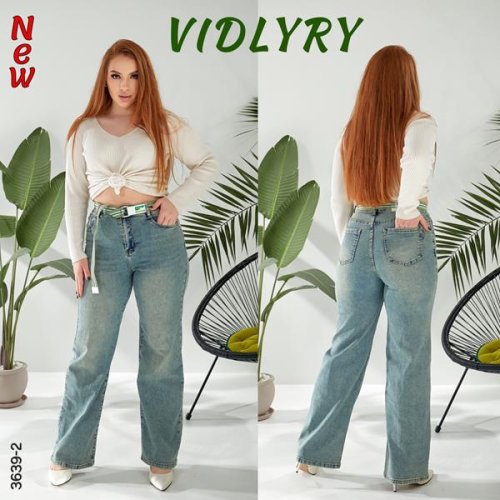 Джинсы Vidlyry (28-33) 3639-2 l.blue (деми) Vidlyry 3639-2 l.blue