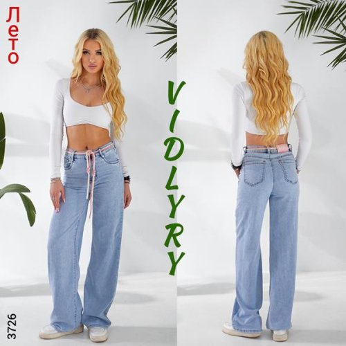 Джинсы Vidlyry (25-30) 3726 l.blue (лето) Vidlyry 3726 l.blue
