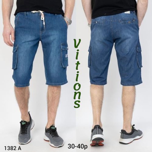 Бриджи Vitions (30-40) 1382A blue (лето) Vitions 1382A blue