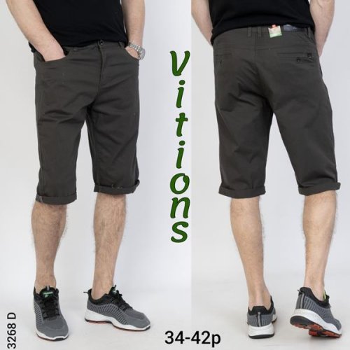 Бриджи Vitions (34-42) 3268D d.grey (лето) Vitions 3268D d.grey