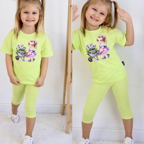 Костюм Fili kids (2-8) FK1012 l.green (лето) Fili kids FK1012 l.green