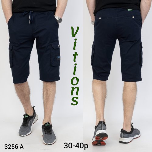 Шорты God Baron (30-40) 3256 A blue (лето) God Baron 3256 A blue