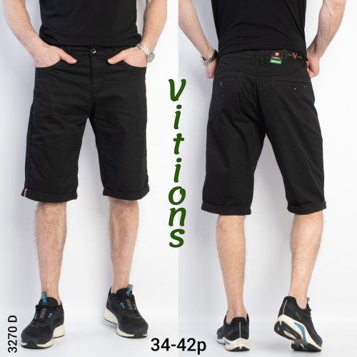 Шорты God Baron (34-42) 3270 D black (лето) God Baron 3270 D black