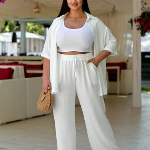 Костюм Deliv (48-58) DL9 white (лето) Deliv DL9 white