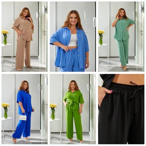 Костюм Deliv (48-58) DL14 green (лето) Deliv DL14 green