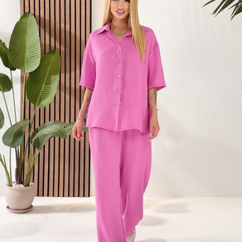 Костюм Deliv (S-L) 51-1 pink (лето) Deliv 51-1 pink