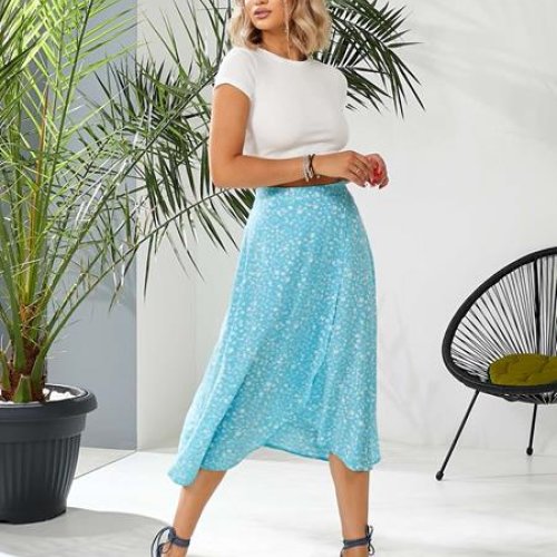 Юбка Deliv (S-XL) 46 l.blue (лето) Deliv 46 l.blue