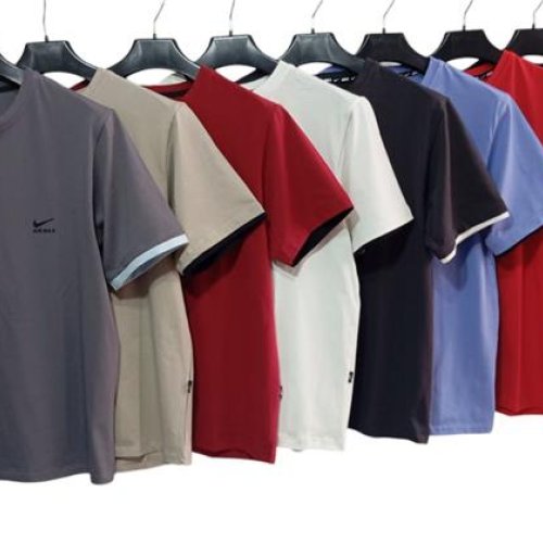Футболка Delviago (S-2XL) DL37 d.grey (лето) Delviago DL37 d.grey