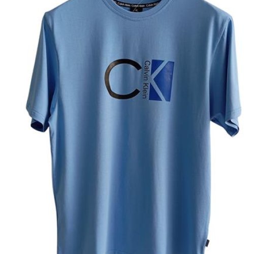 Футболка Delviago (46-54) DL166 l.blue (лето) Delviago DL166 l.blue