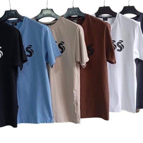Футболка Delviago (S-2XL) DL197 l.blue (лето) Delviago DL197 l.blue