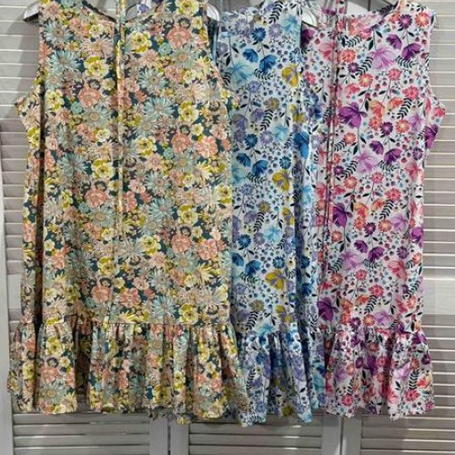 Платье Met&March (one size) 3320-2 l.blue (лето) Met&March 3320-2 l.blue