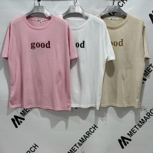 Футболка Met&March (one size) 6769 white (лето) Met&March 6769 white