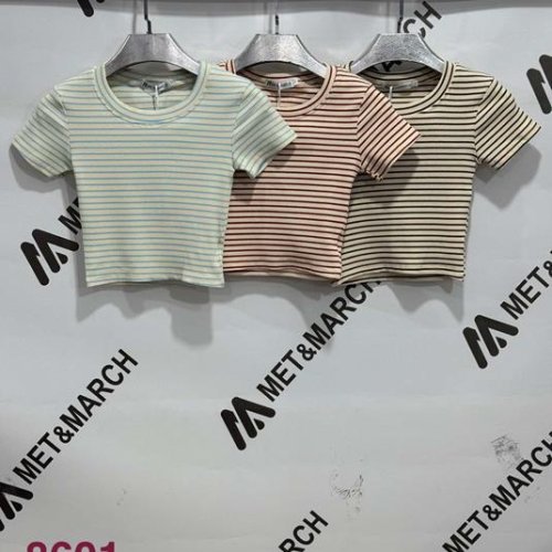 Топ Met&March (XS-M) 8601 beige-black (лето) Met&March 8601 beige-black