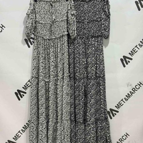 Платье Met&March (one size) 7688-2 black (лето) Met&March 7688-2 black