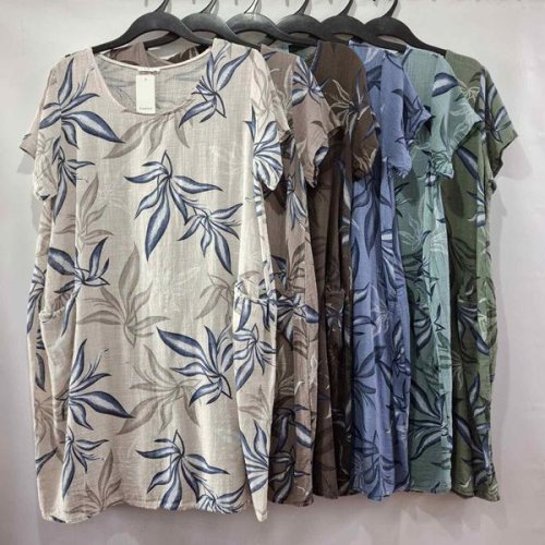 Платье Emsweekis (50-54) E450 khaki (лето) Emsweekis E450 khaki