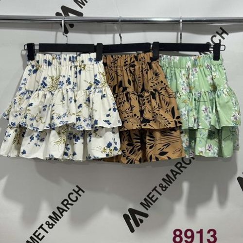 Юбка Met&March (XS-M) 8913-3 mint (лето) Met&March 8913-3 mint
