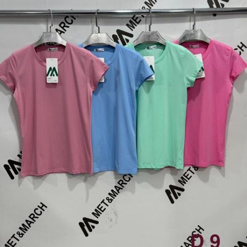 Футболка Met&March (S-L) D9-2 pink (лето) Met&March D9-2 pink