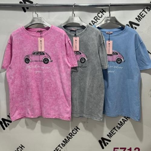 Футболка Met&March (S-L) 5713 grey (лето) Met&March 5713 grey