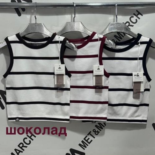 Топ Met&March (one size) 8005 white-black (лето) Met&March 8005 white-black