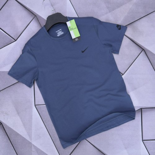 Футболка Rassul (S-2XL) 6057 blue (лето) Rassul 6057 blue