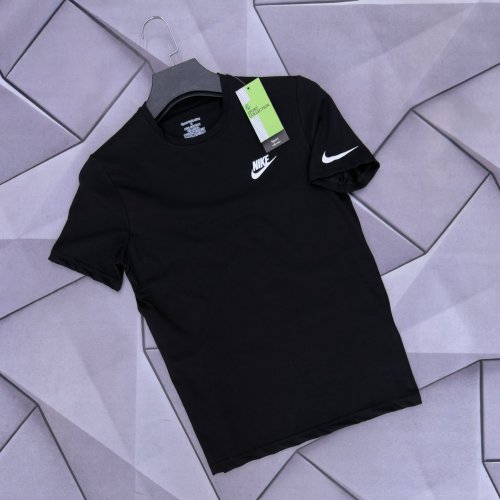 Футболка Rassul (S-2XL) 6067 black (лето) Rassul 6067 black