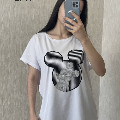 Футболка FSN (48-54) 2741 white (лето) FSN 2741 white