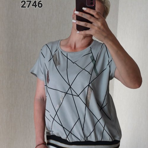 Футболка FSN (50-56) 2746 l.grey (лето) FSN 2746 l.grey