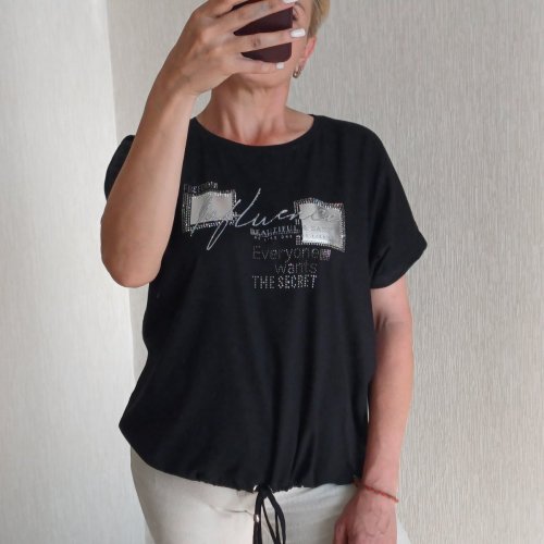 Футболка FSN (50-56) 6251 black (лето) FSN 6251 black