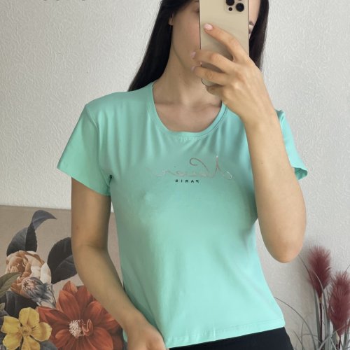 Футболка FSN (42-48) 6396 l.blue (лето) FSN 6396 l.blue