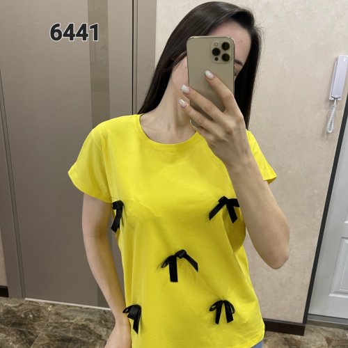 Футболка FSN (46-52) 6441 yellow (лето) FSN 6441 yellow