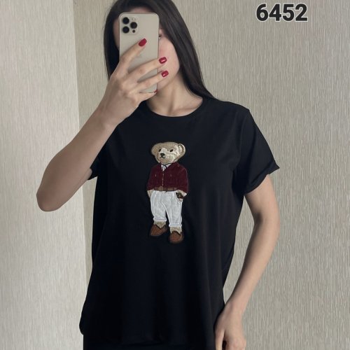 Футболка FSN (46-52) 6452 black (лето) FSN 6452 black