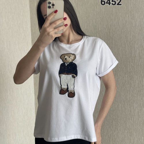 Футболка FSN (46-52) 6452 white (лето) FSN 6452 white