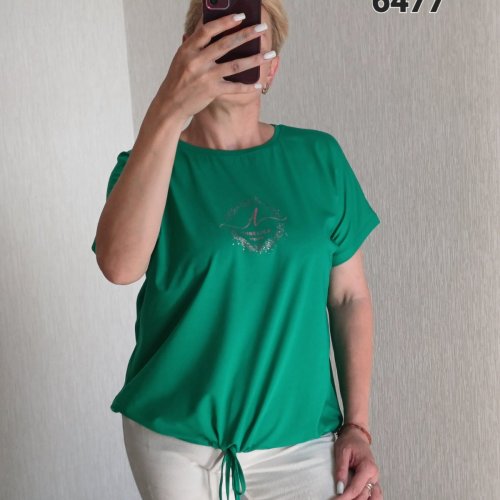 Футболка FSN (50-56) 6477 green (лето) FSN 6477 green